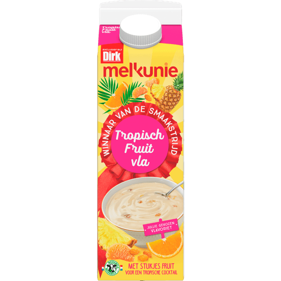 Melkunie Vla tropisch fruit - Dirk