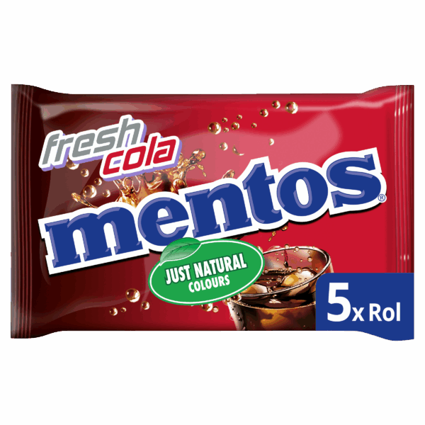 Mentos Fresh Cola 5-pack - PLUS