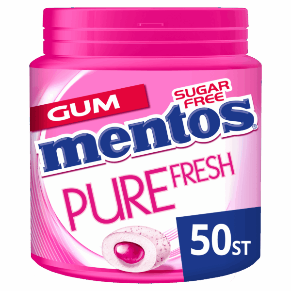 Mentos Gum Pure Fresh Bubble Fresh - PLUS