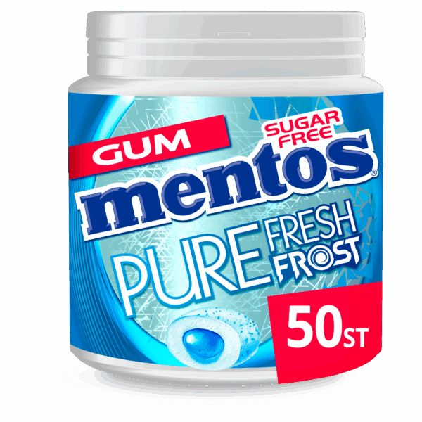 Mentos Gum Pure Frost Strong Mint - PLUS