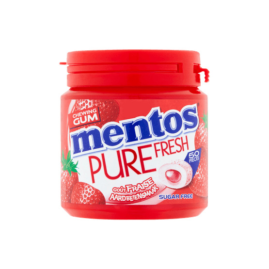 Mentos Gum pure fresh strawberry - Dirk