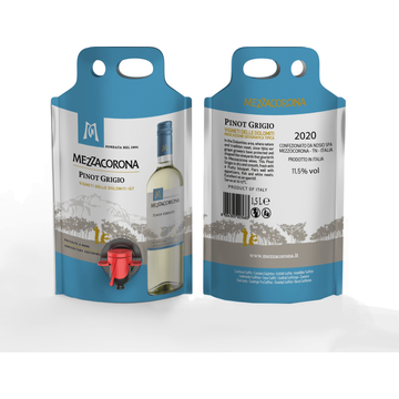 Mezzacorona - Pinot Grigio - Pouch - JUMBO