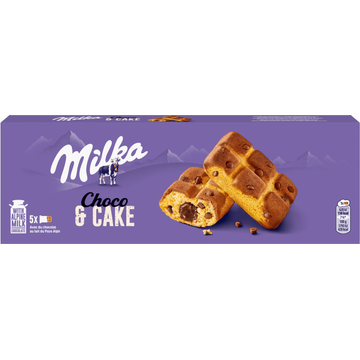 Milka Cake & Choc Chocolade Cakejes 5 Stuks - JUMBO