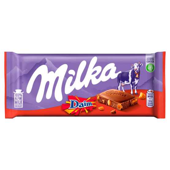 Milka Chocoladereep Daim - Dirk