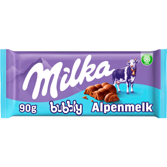 Milka Chocoladereep bubbly - Dirk