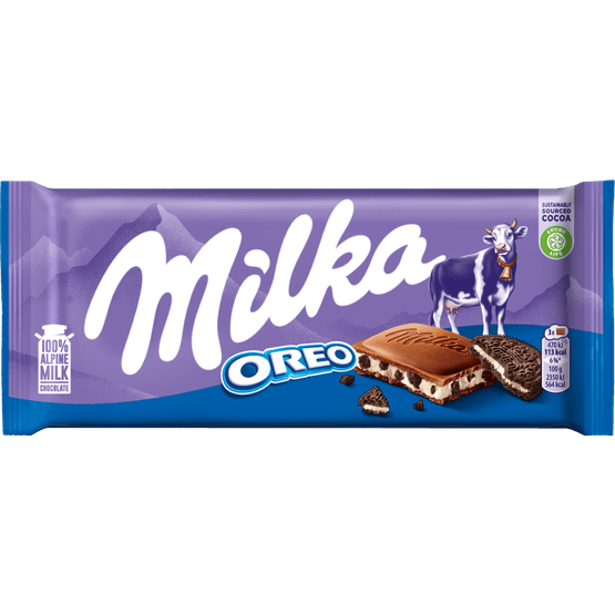 Milka Chocoladereep oreo - Dirk