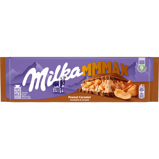 Milka Chocoladereep peanut caramel - Dirk