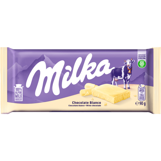 Milka Chocoladereep wit - Dirk