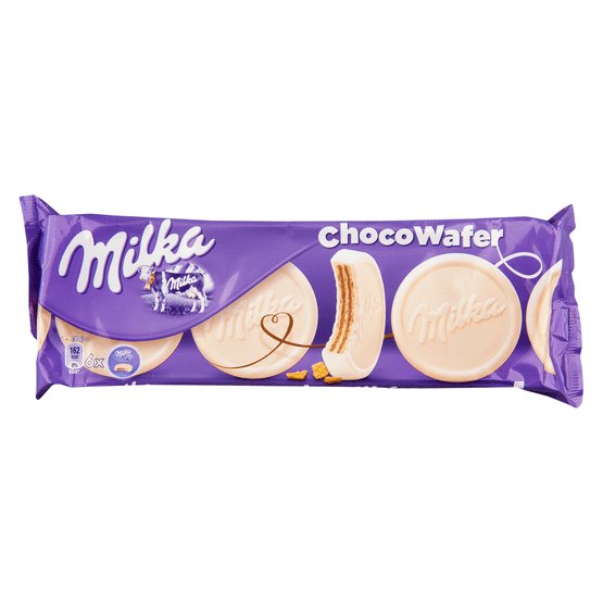 Milka Chocowafel wit - Dirk