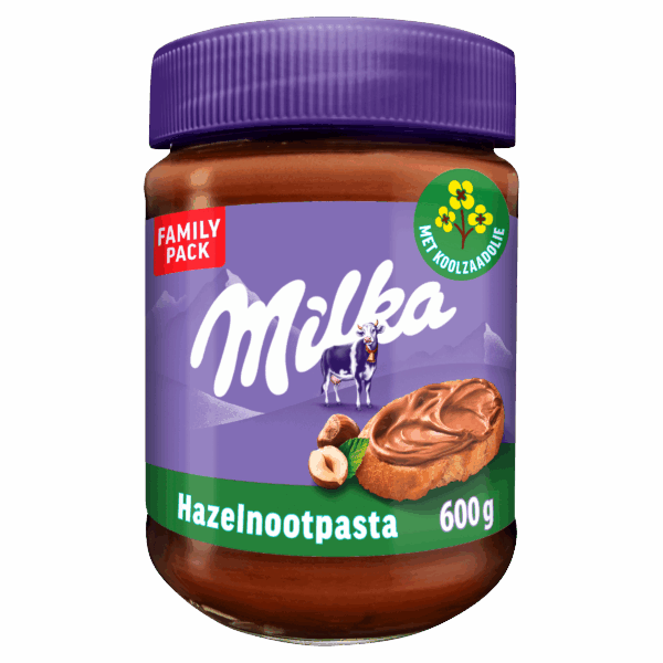Milka Hazelnootpasta - PLUS