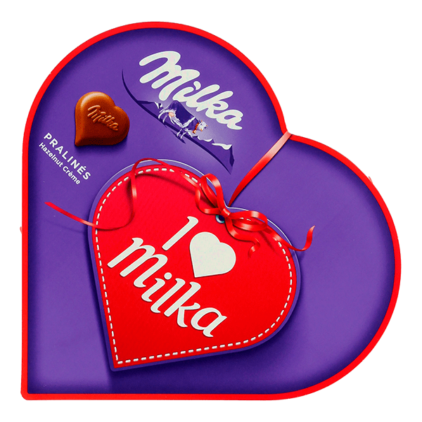 Milka I love Milka heart - PLUS