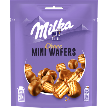 Milka Mini Wafers Chocolade Wafels - JUMBO