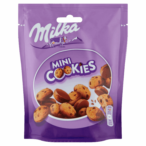 Milka Mini cookies chocolade koekjes - PLUS