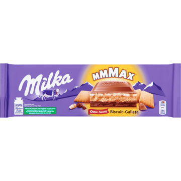 Milka Mmmax Chocoladereep Choco-Swing Biscuit - JUMBO