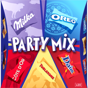 Milka Party Mix Chocolaatjes Assortiment - Jouw favoriete chocolade in één box - JUMBO