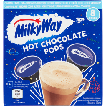Milky Way Hot Chocolate Pods - JUMBO