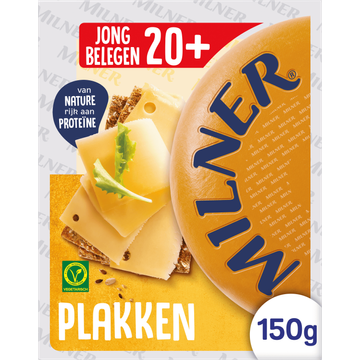 Milner Jong Belgen 20+ Kaas Plakken - JUMBO