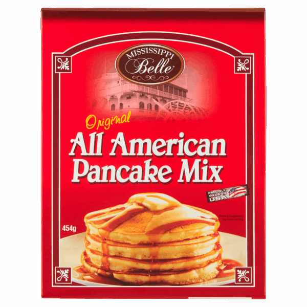 Mississippi Belle American style pancake mix - PLUS