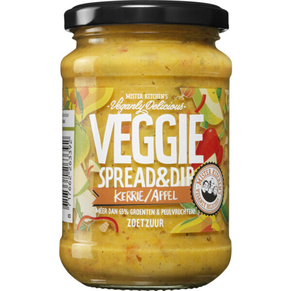 Mister Kitchen's Veggie Spread & Dip Kerrie Appel - Albert Heijn