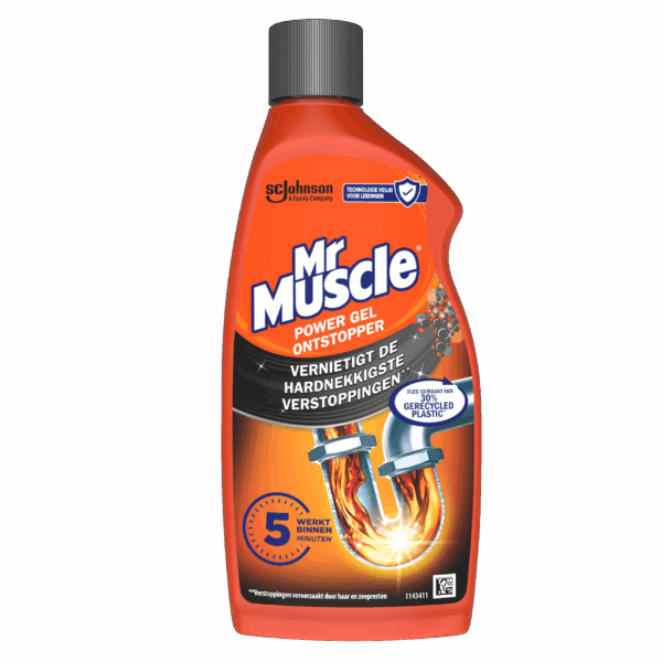Mister Muscle Power gel ontstopper - PLUS