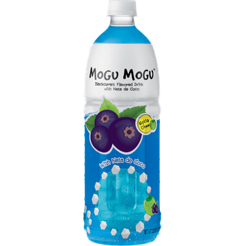 Mogu Mogu Zwarte Bessensmaak met Nata de Coco - JUMBO