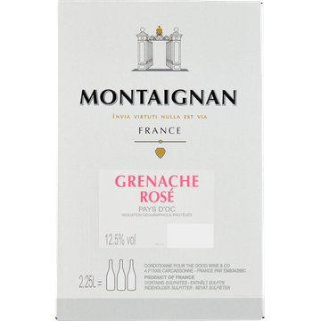 Montaignan - Grenache Rosé - Box - JUMBO