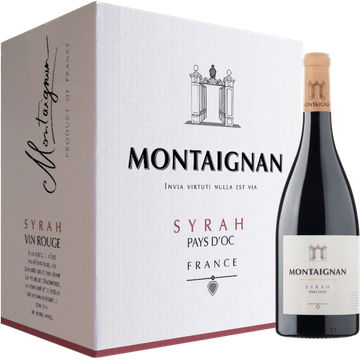 Montaignan - Syrah - 6 x 750 ML - JUMBO