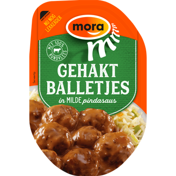 Mora Gehaktballetjes in Milde Pindasaus - JUMBO