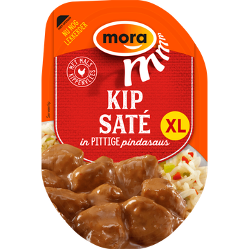 Mora Kipsaté in Pittige Pindasaus XL - JUMBO