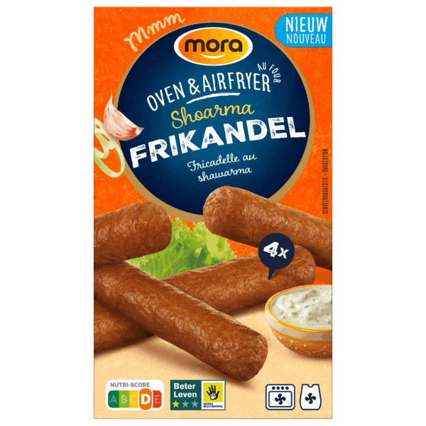 Mora Mora Oven & Airfryer Shoarmafrikandel - PLUS