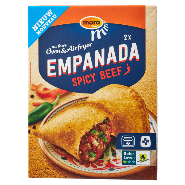 Mora Oven & Airfryer Empanada Spicy Beef - PLUS