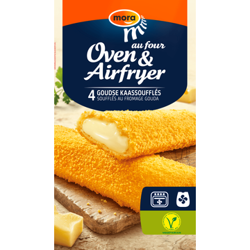 Mora Oven & Airfryer Goudse Kaassoufflés 4 x 70 g - JUMBO