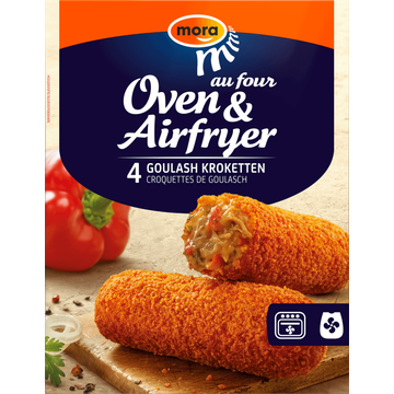 Mora Oven & Airfryer Goulash Kroketten 4 x 80 g - JUMBO