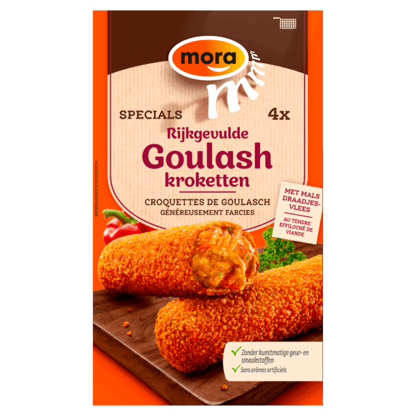 Mora Specials Rijkgevulde Goulash Kroketten - PLUS