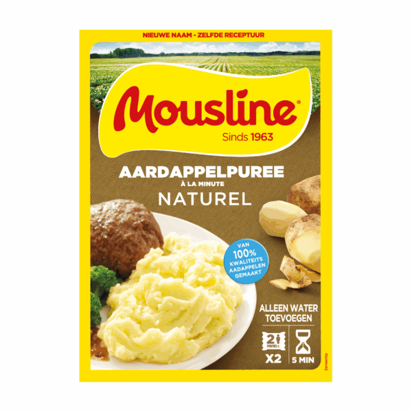 Mousline Aardappelpuree á la minute Naturel - PLUS