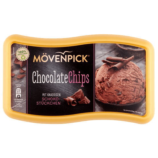 Mövenpick Ijs chocolate chip - Dirk