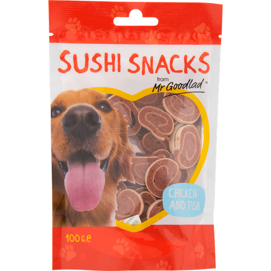 Mr. Goodlad Sushi snacks - Dirk