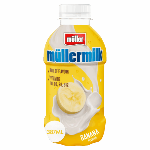 Müllermilk Milk banaan - PLUS