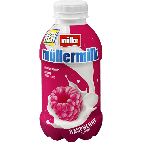 Müllermilk Mullermilk framboos - Dirk