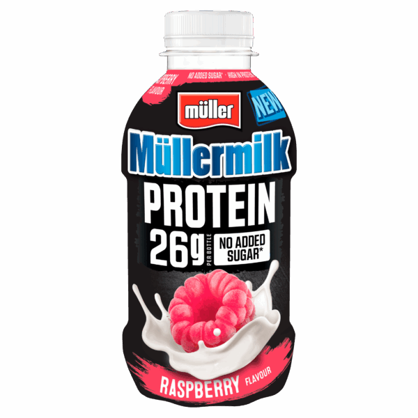 Müllermilk Protein framboos - PLUS