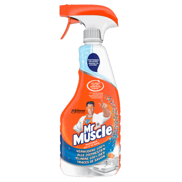 Muscle Badkamer reiniger spray - PLUS