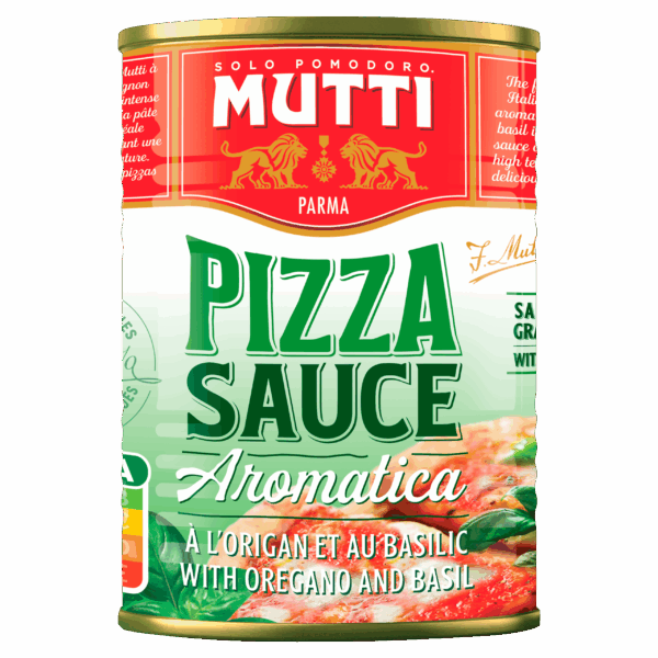 Mutti Pizzasaus Aromatizzata - PLUS