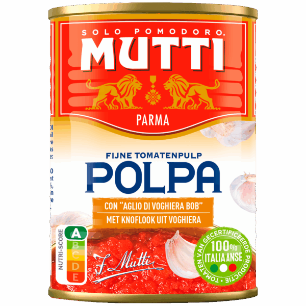 Mutti Polpa Knoflook - PLUS