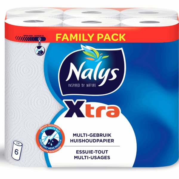 NALYS Extra Multigebruik Keukenpapier - PLUS