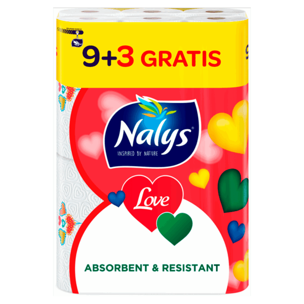 NALYS Keukenpapier Love - PLUS