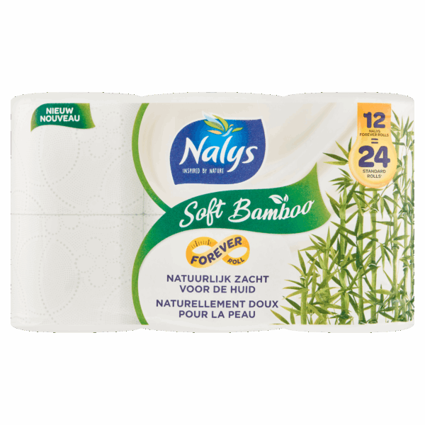NALYS Soft Bamboo toiletpapier - PLUS