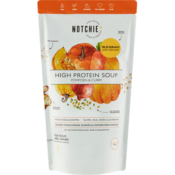 NOTCHIE High Protein Soup Pompoen & Curry - JUMBO