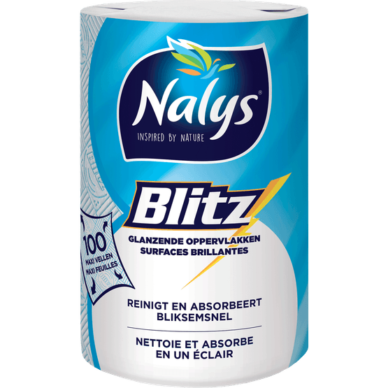 Nalys Blitz keukenpapier 3 laags - Dirk