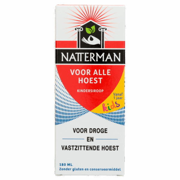 Natterman Hoestdrank alle hoest kindersiroop - PLUS