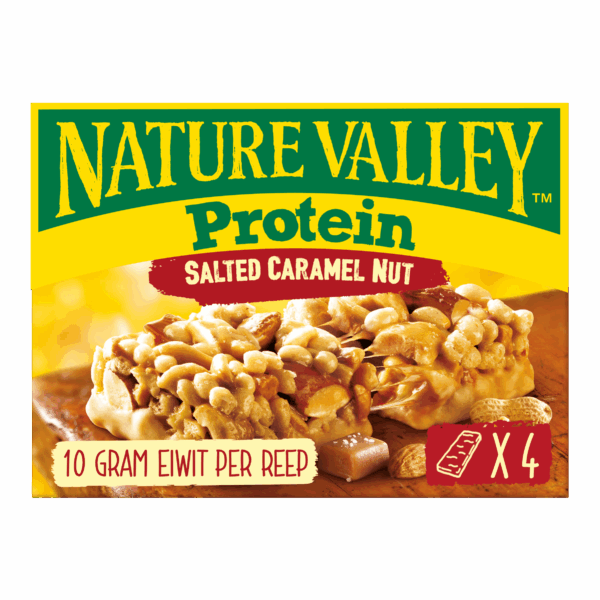 Nature Valley Protein gezouten karamelnoten - PLUS
